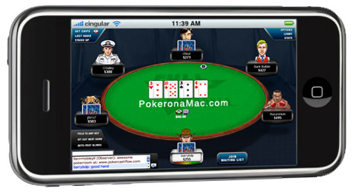 iPhone poker