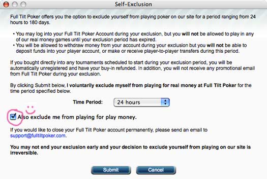 Full Tilt Poker Ban